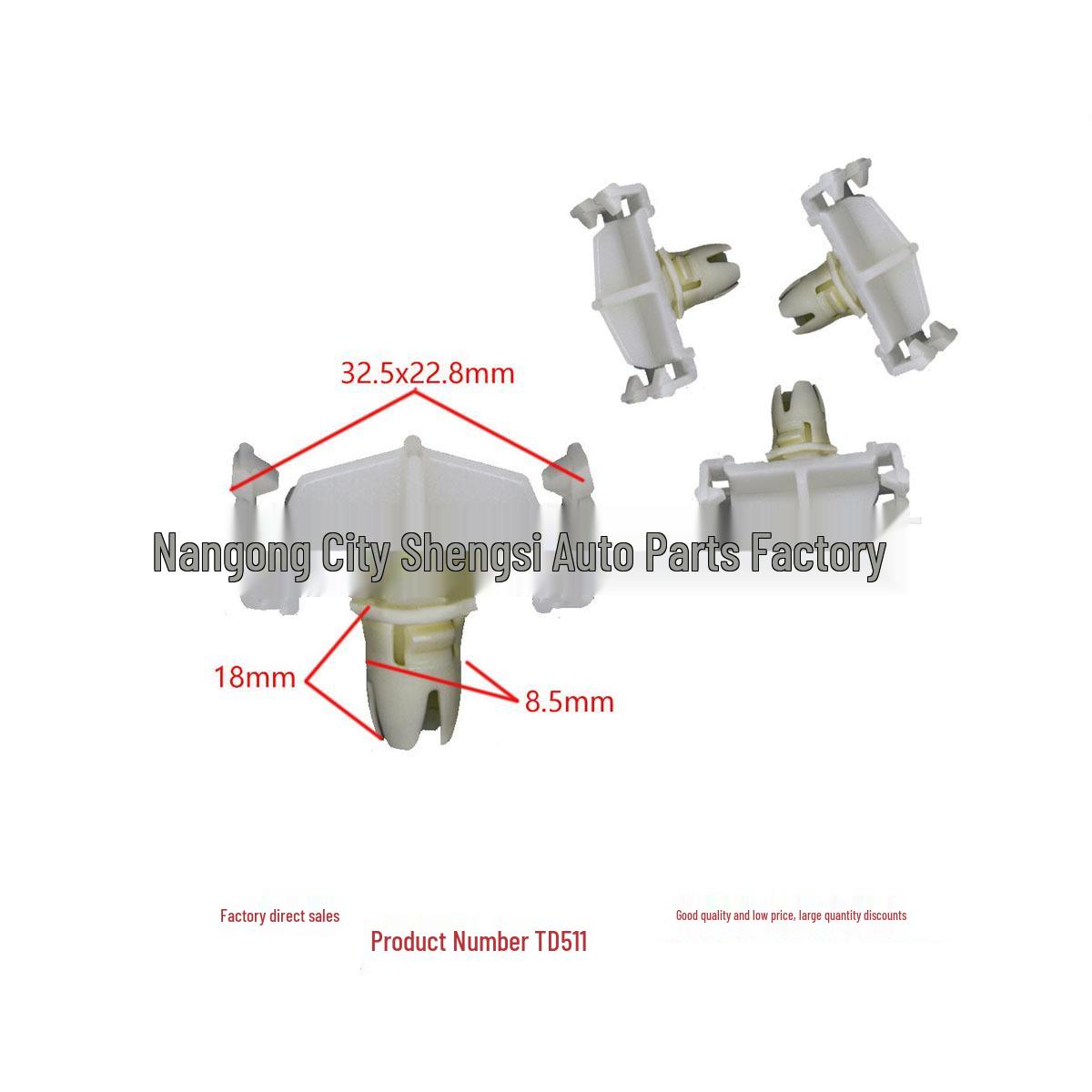 

Mercedes-Benz Door Panel Guard & Wheel Arch Liner Clips 10000