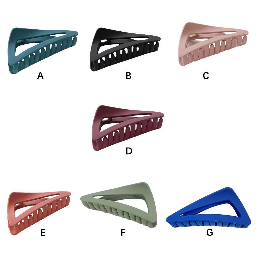 Women Hair Clip Replacement Solid Color Decorative Triangular Hairdressing Hairstyling Ladies Girls Clips Clamp Ornament