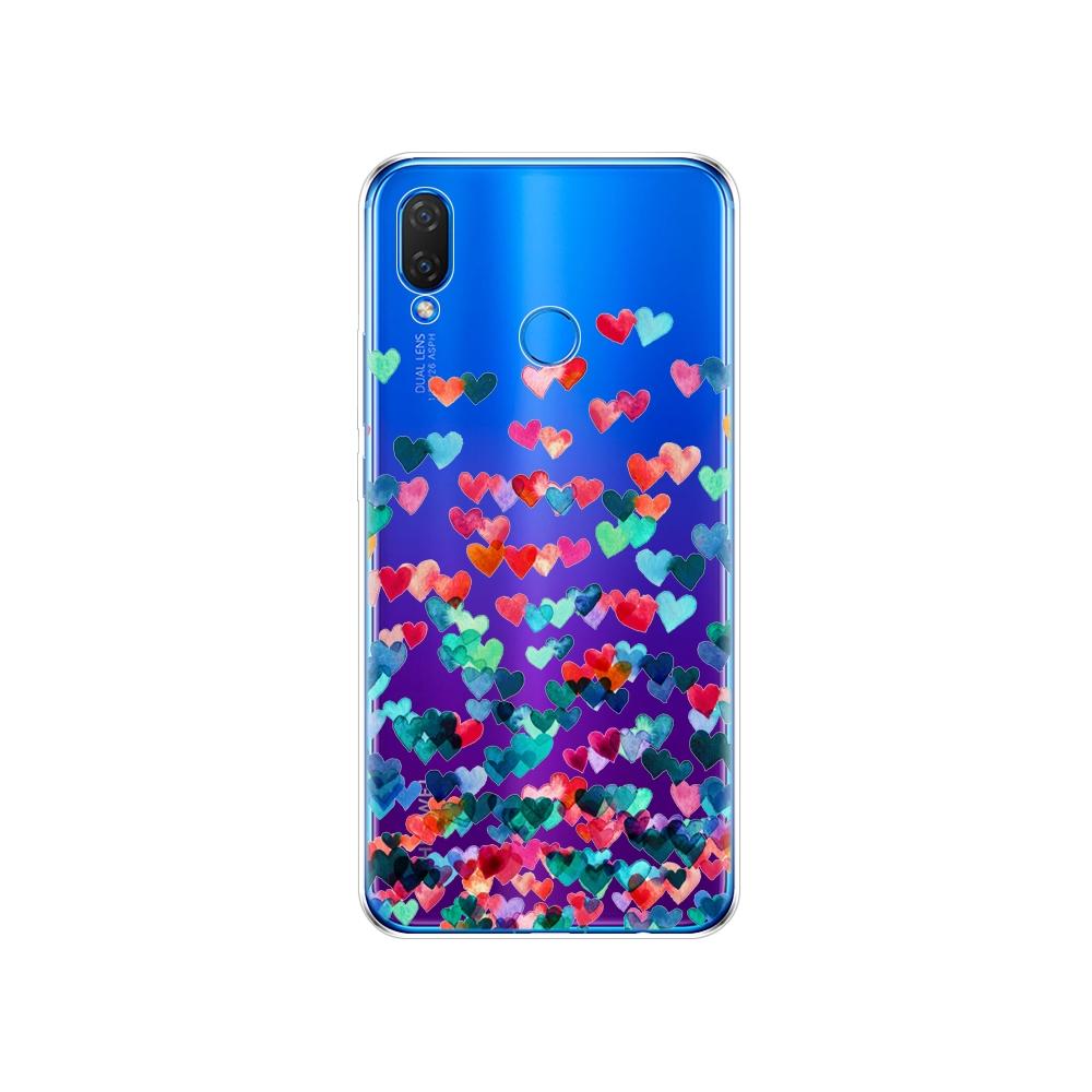 Case For Huawei Nova 3 3i 3e Phone Case Soft Silicon TPU Cover For Nova3 Nova3i INE-LX2 INE-LX9 Cover Full 360 Protective Shell