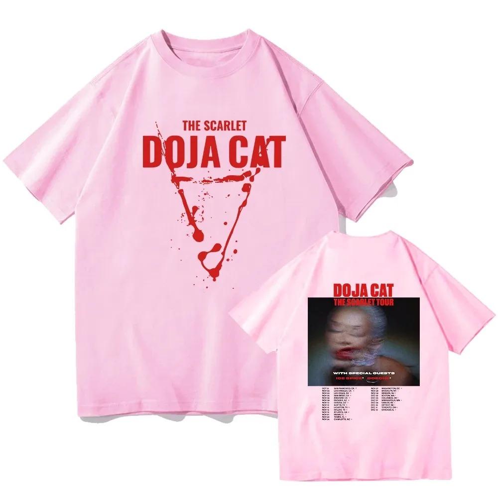 Hot Sale The Scarlet Doja Cat Poster Graphic Print T-Shirt Men Women Streetwear Hip Hop Harajuku Fashion Cotton Casual Oversized Top Summer New Tee