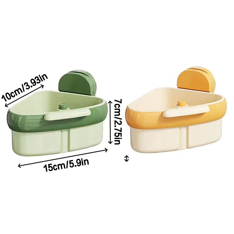 Sink Strainer Basket,Suction Cup Press Sink Drainer Basket,Automatic Dumping Sink Strainer Basket,Faucet Sponge Storage Rack