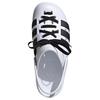 adidas Adilette Clog 2.0 White Black Laces Unisex Sneakers Cloud-White Core-Black Gold-Metallic JR4027