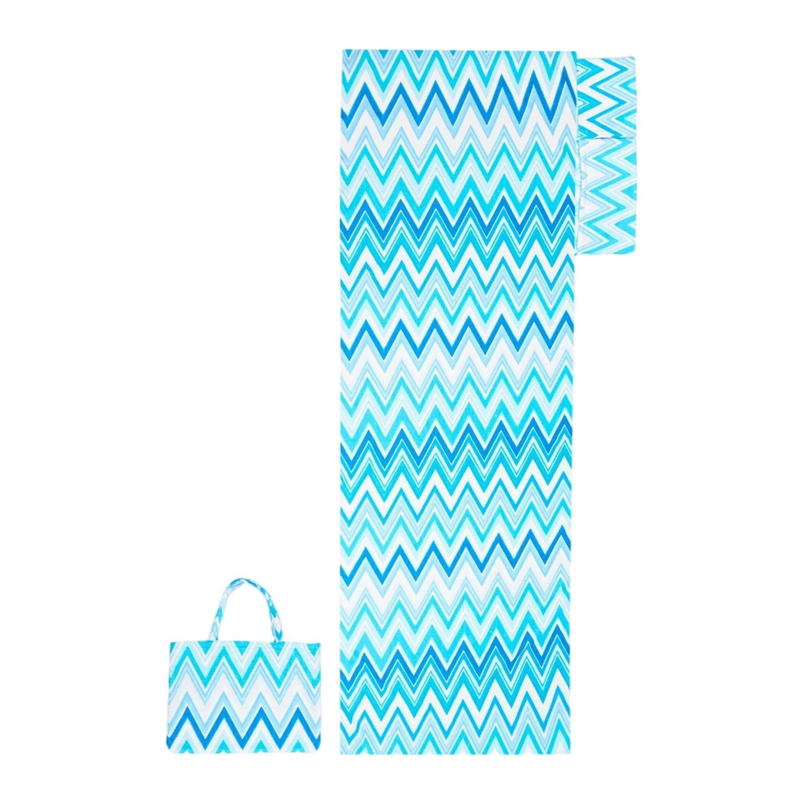 

Чохол для пляжного крісла Зручний Портативний Мікрофібра Універсальний Чохол для шезлонга біля басейну для Парку Саду Готелю Відпочинку Засмагання синій