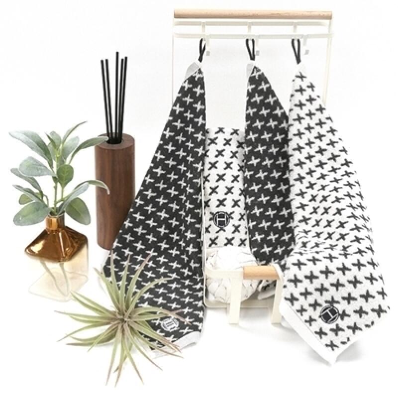 Hotel Collection X Hand Towels (10 pieces) 10 ivory black sheets