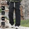 JEEP SPIRIT Men's Outdoor Casual Straight-Leg Pants