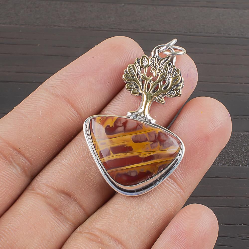 Natural Noreena Jasper Gemstone 925 Sterling Silver Jewelry  Pendant 1.61  AJP-2188