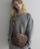 Dumaro Evora Crossbody Bag / Coffee (Suede)