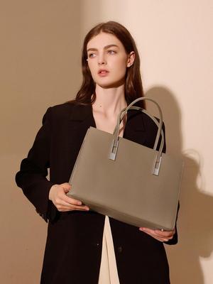 2024 Echtes Leder Damen Handtasche mit großem Fassungsvermögen - Erste Schicht Rindsleder