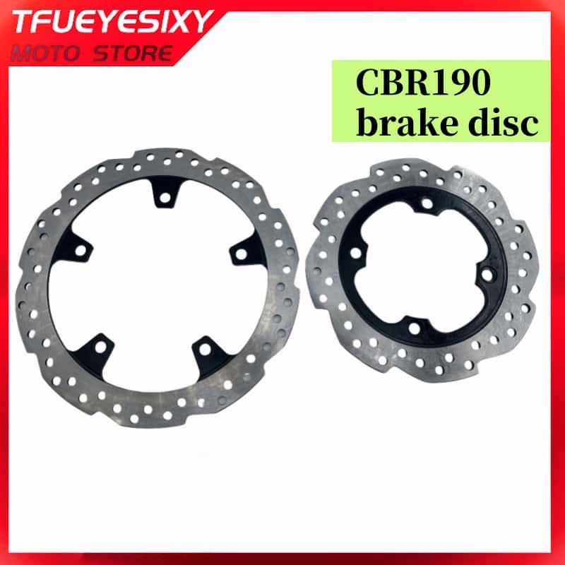 BX22050152 H/onda CB190F CBR190 DAYTONA200 WOLF 43251-K70-601 Front and Rear Disc Brake Rotor 4 Holes 220MM
