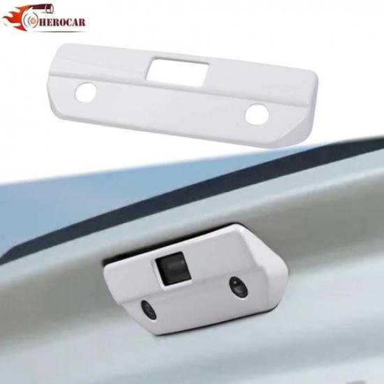 Exterior Tailgate Handle Cover Rear Door Handle For Chevy Silverado + White