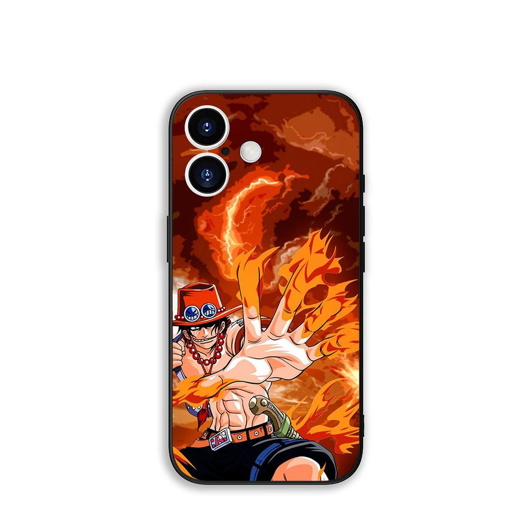 For Samsung Galaxy A55 A54 A25 A36 A17 A26 A35 A33 A34 A14 A37 S8 S9 S20 S21 FE S10 Plus Case Portgas D Ace ONE PIECE Luffy