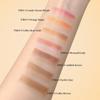 FOMIX 2-in-1 Cream Eyeshadow Stick Two Tone Eyeshadow Stick 2 Tone Cream Eyeshadow Stick Lazy Eyeshadow 2 Tone Stick