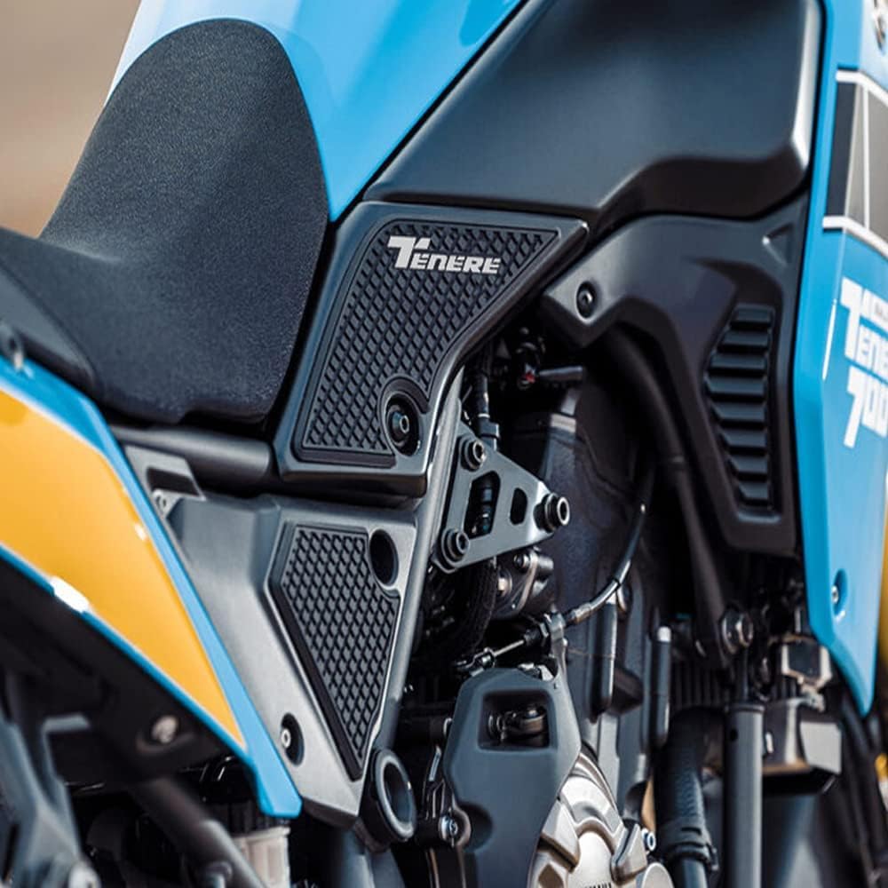 For Tenere 700 T700 XTZ 700 2019 2020 Motorcycle Non-Slip Side Fuel Tank Sticker Waterproof Pad Rubber Sticker