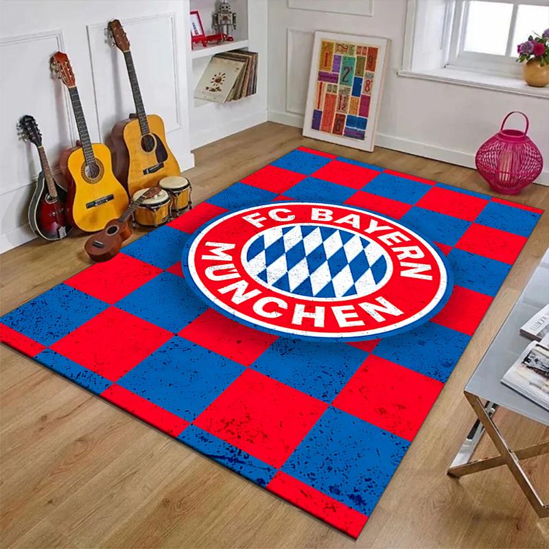 B-Bayern Munich (2)Printed Area Rug Carpet for Bedroom Living Room Home Decor Rugs Mat Non Slip Mat Rug for Bedside