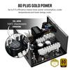 PCCOOLER CPS YN750 Power 80 Plus Gold Certified Fully Modular PCIe ATX Gaming PSU Wide Compatibility 135mm FDB Full Japan Electrolytic Capacitors 10