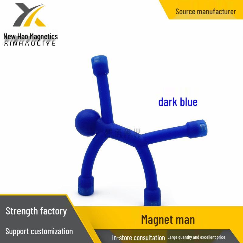 Colorful Magnetic Climbing Man Toy for Refrigerator and Wall