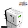 Super Fast Gallium Nitride Charger with QC3.0 + PD35W, EU/UK/AU Plug