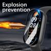 9D Zakrzywiona Pełna Pokrywająca Antyzarysowa Przezroczysta Miękka Folia Do Xiaomi Mi Band 9 Active