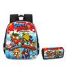 Superzings Trendy Comfortable School Bag Children'S Movie Peripheral Ultra Lightweight Storage Pencil Case