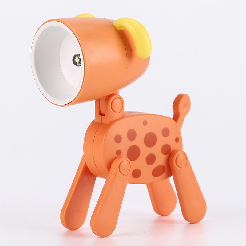 Spotted Puppy Mini Night Light - Cute DIY Cartoon Lamp for Desk