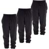Keanu Childrens/Kids Cotton Blend Regular Jogging Bottoms (Pack of 3)