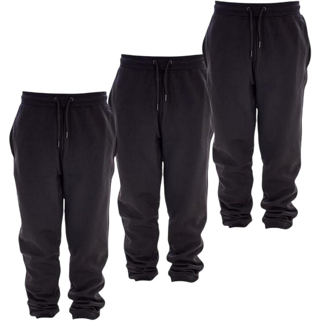 Keanu Childrens/Kids Cotton Blend Regular Jogging Bottoms (Pack of 3)