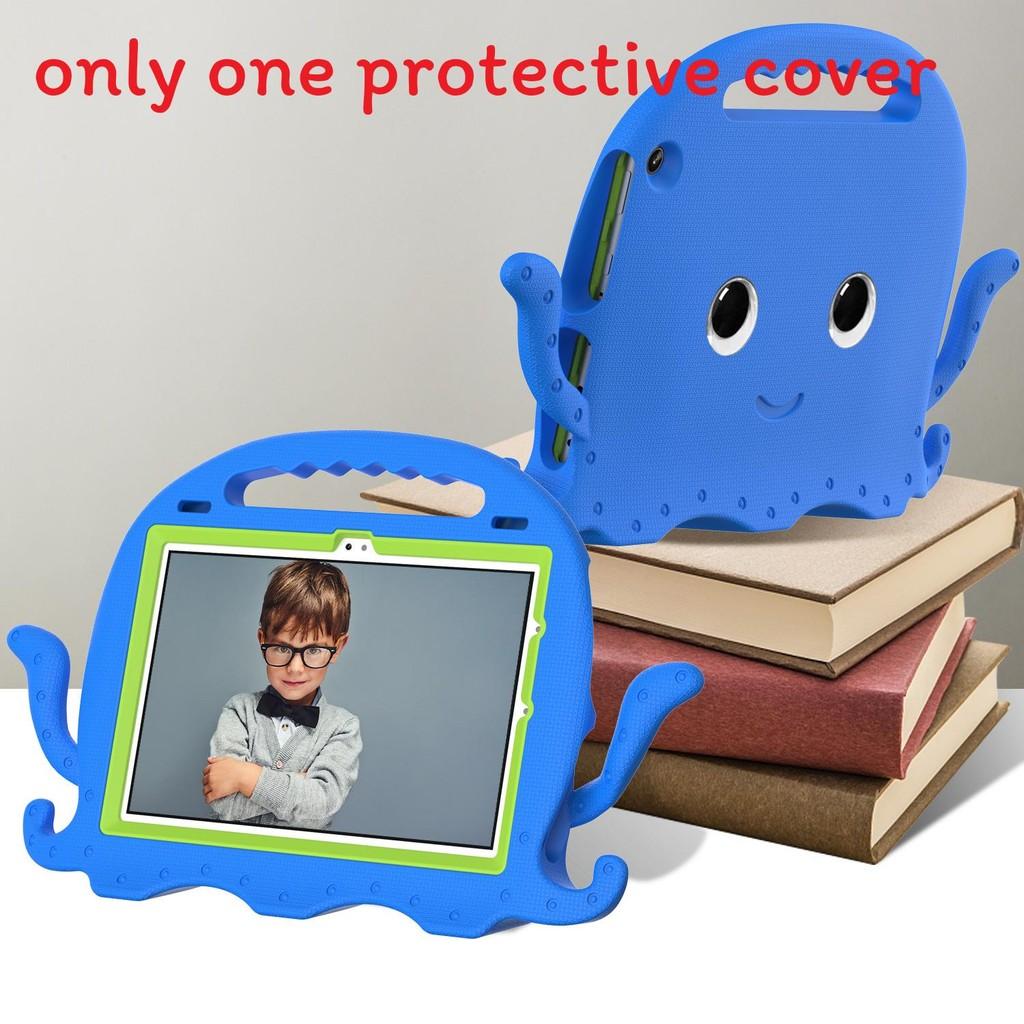 Fire For Kindle Hd10 2021 Cartoon Octopus Tablet Anti Drop Case Daily Life Use