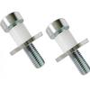 2x Car Door Lock Striker Door Latch Bolts Repair 9601750 For GMC Truck 1971-1991