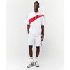 Reebok Stand Collar Color Block Short Sleeve Windbreaker Unisex Jackets White REJU4EA51WT