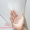 Extra Thick Odorless Soft Glass PVC Table Mat - 5mm Transparent, Waterproof, Anti-scalding, Wash-Free for Dining or Coffee Table.