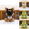 Plush Husky Dog Toy With Pp Cotton Fill For Kids And Birthdays