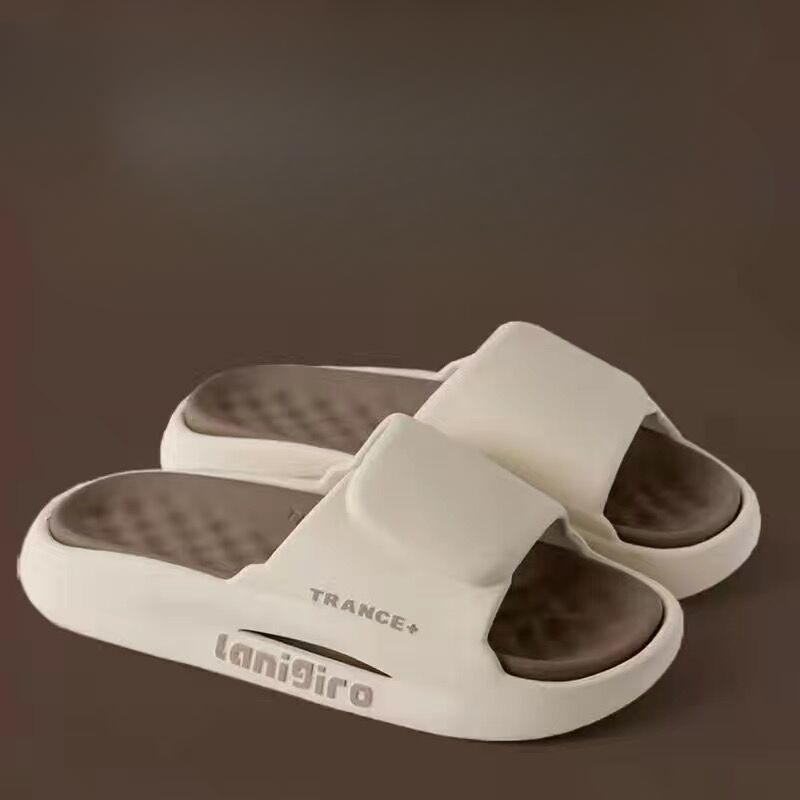 Women's Summer Anti Odor Soft Bottom Slippers for Showering In The Bathroom, Non Slip for Home Use, Couple's Cool Slippers for Men