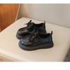 Kids Girls Princess Leather Shoes British Style Soft Sole Casual Low Top Flats