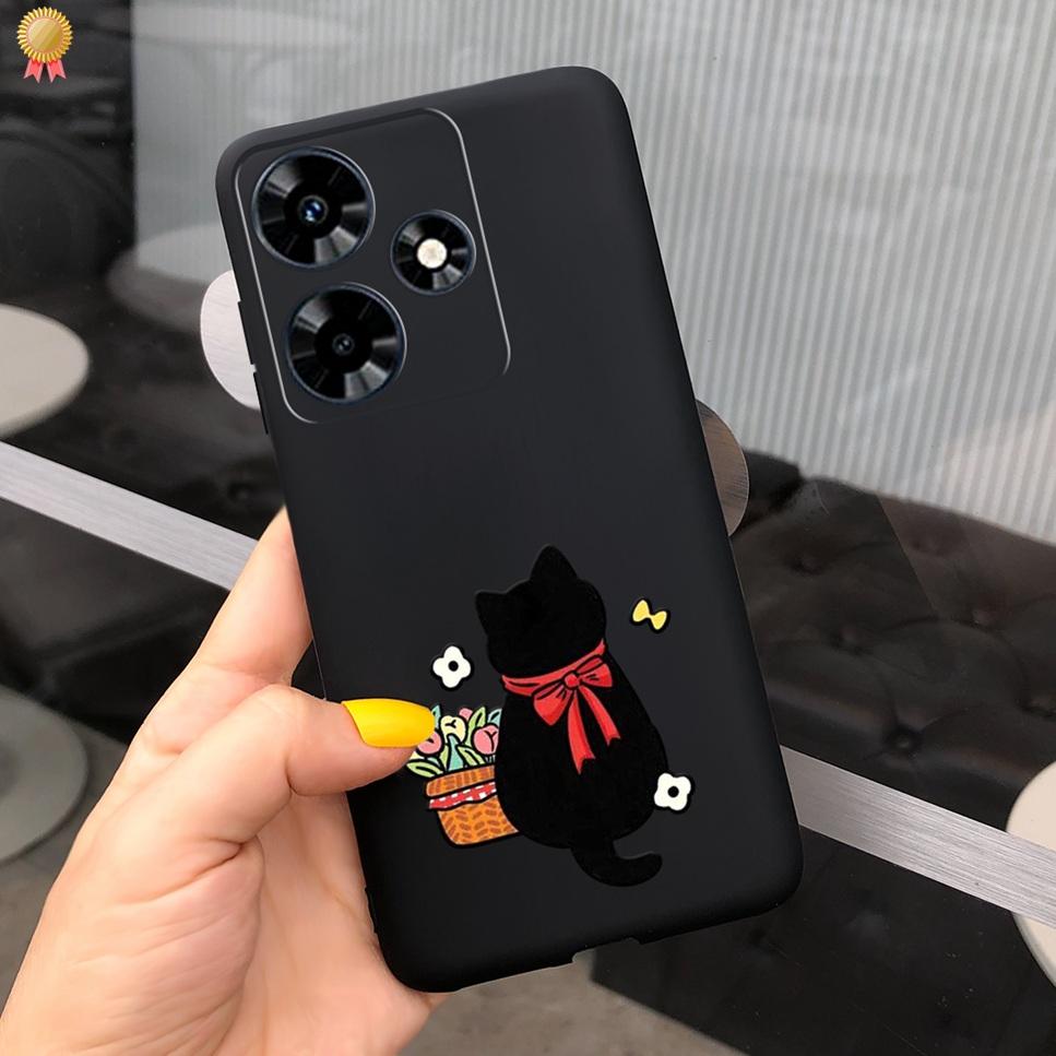 For Infinix Hot 30 Play 30i 4G Case Cute Astronaut Painted TPU Silicone Shockproof Cover For Infinix Hot 30 Play 30i Phone Case