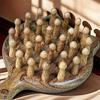 Charming Solid Wood Massage Comb - Women's Air Cushion Scalp & Meridian Relief