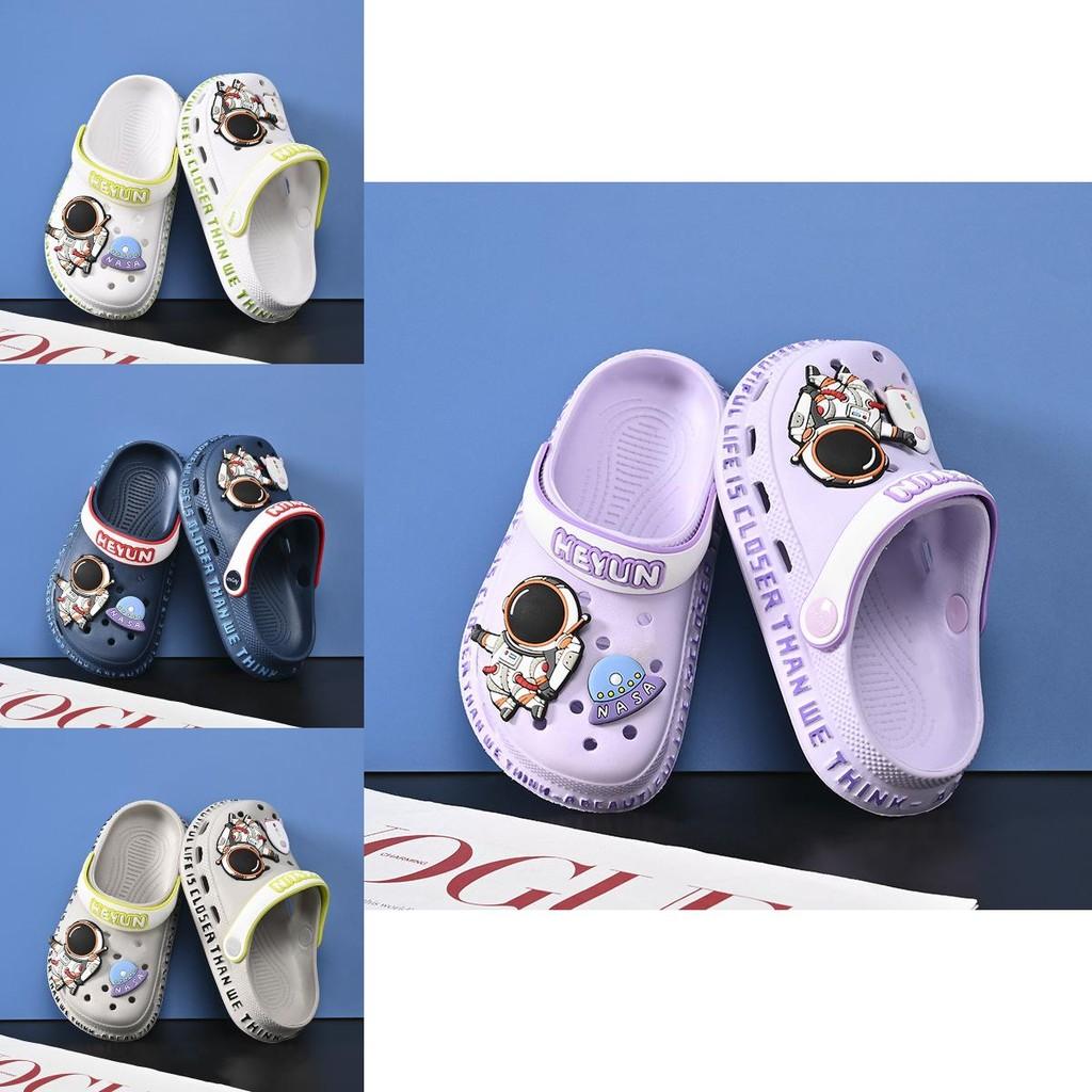 Adorable Cartoon Print Nonslip Kids Sandals In Multiple Sizes For Boys And Girls Wear Summer