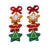 European & American Style Christmas Tree Cartoon Earrings