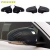 For Toyota Mark X Reiz 2010 2012 2013 2014 2015 2016 M Style Rearview Mirror Cover Cap Real Carbon Fiber