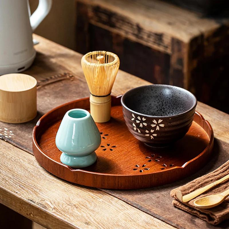 Bamboo Chasen 100Mesh Tea Brush Japanese Ceremony Teaware Kitchen Accessories Green Matcha Tea Powder Whisk Tea Whisk Matcha Kit