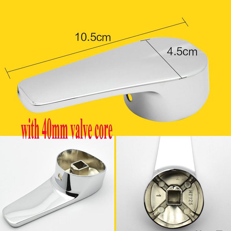 Bathroom Kitchen Faucet Accessories Shower Tank Switch Cold And  Water Valve Single Handle Replacement Faucet Metal Handle