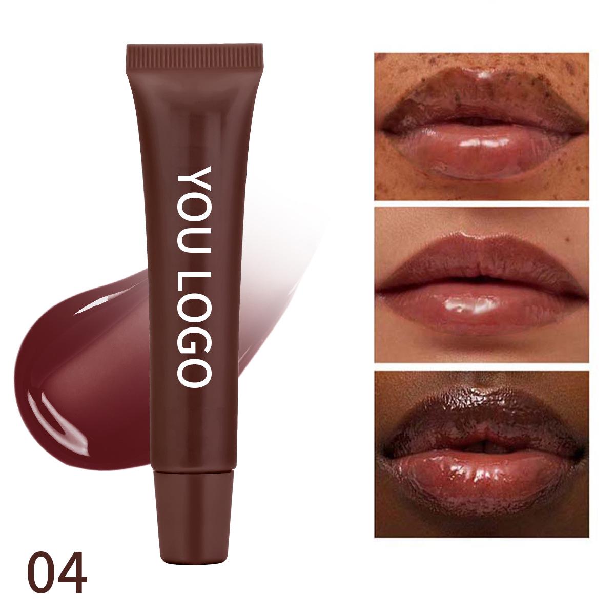 Увлажняющий и осветляющий бальзам-блеск для губ - Стойкий объемный блеск 10ml