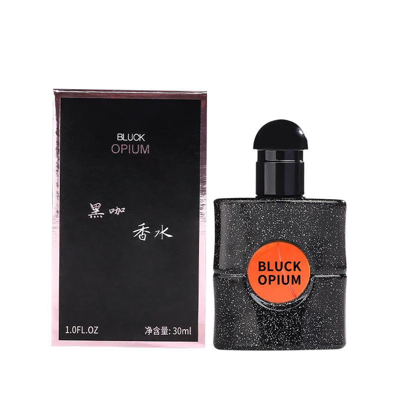 

S Black Opium Кофе Женские духи Цветочные и фруктовые Древесные Стойкий Свежий Легкий аромат Аромат для студентов