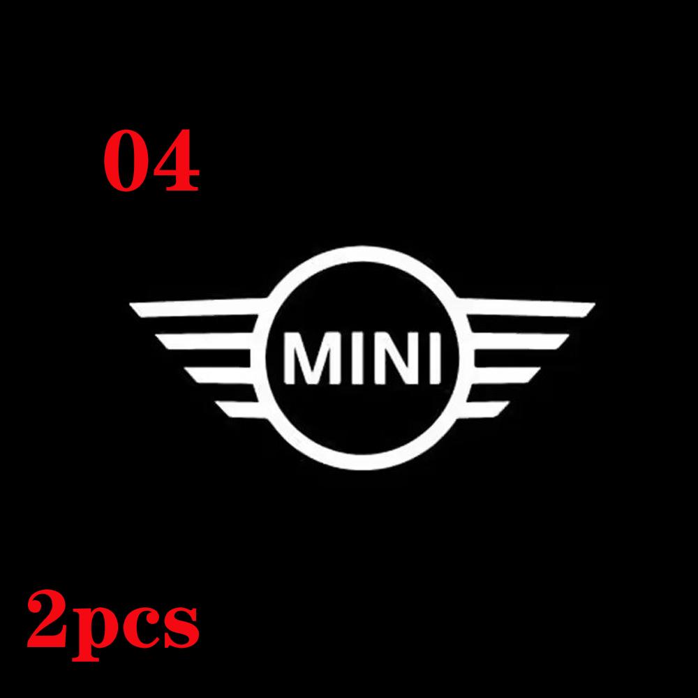 

2PCS LED Light Car Door Projector Car Welcome Light For Mini Cooper Works R55 R56 R50 R53 R60 R61 F54 F55 F56F60 Car Accessories
