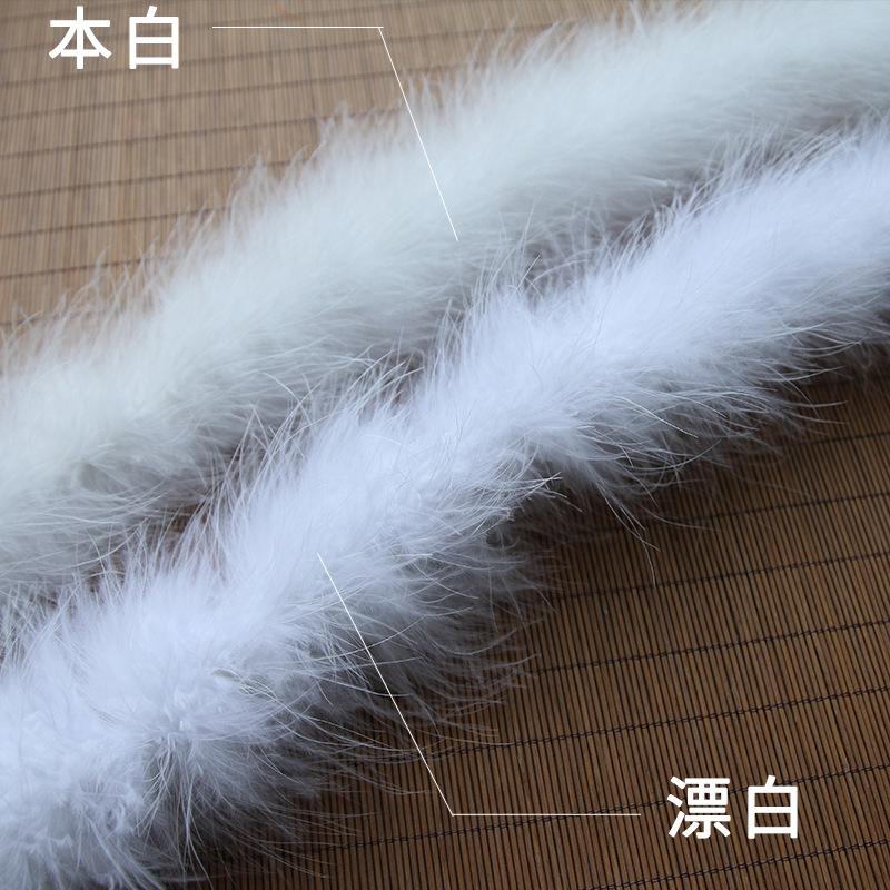Thickened Encrypted Large Turkey Feather Strips Colored Top Scarves Stage Performance Costume Accessories