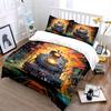 Steam locomotive and flames. Bedding sets Duvet cover sets Duvet covers Pillowcases(1 * Duvet Cover 2 * Pillowcases without duvet insert)