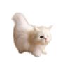 Niedliche Simulations-Katzen-Plüschtiere Weiches Stoff-Kätzchen-Modell Falsche Katze Realistische Tiere für Kinder Mädchen Geburtstags- Valentinstagsgeschenk