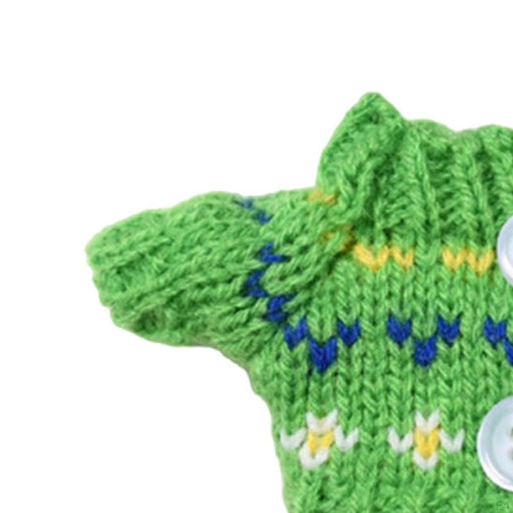 17cm Doll Sweater and Hat Accessories Outfits Lovely Trendy Tops DIY Supplies for 15cm Pendant