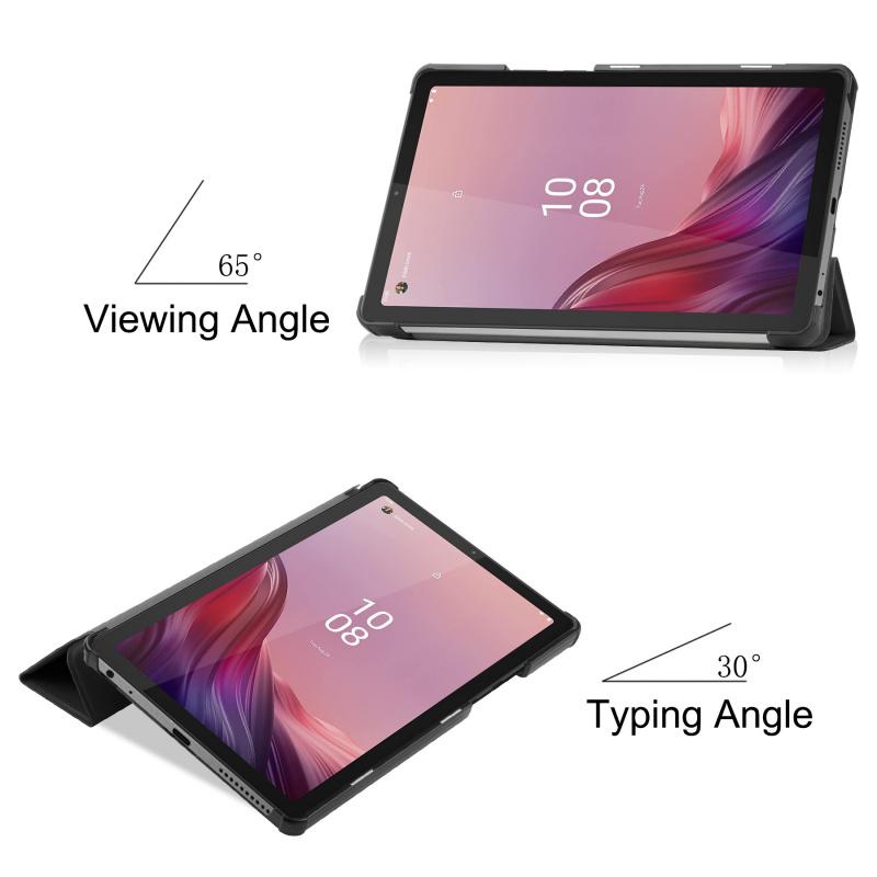 Leather Case For Lenovo Tab M9 TB-310FU Tri-Fold Stand Protective Case