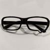 Anime Y2K Cosplay Glasses Without Lenses Unisex Teardrop Eyeglass Spectacles Eyewear Jewelry Costume Accessories Ornament Gift