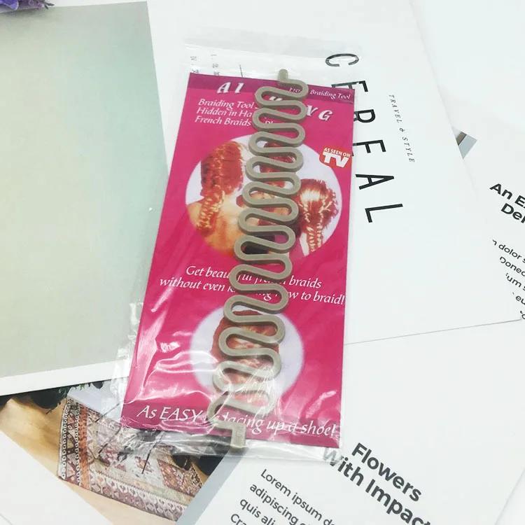 1 buc Elastic de păr Val Os de pește Împletit Centipedă Răsucire Instrumente de coafat Împletitură Accesorii de păr